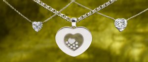 Chopard Diamond Heart l Dover Jewelry