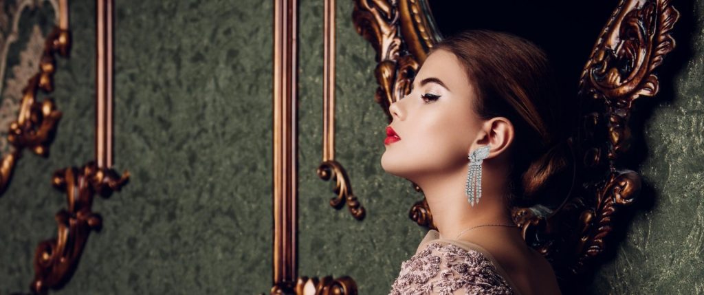 Victorian Diamond Earrings