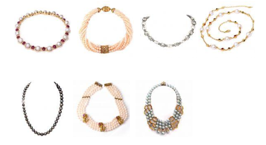 pearl necklaces