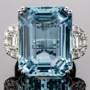 Aquamarine Ring