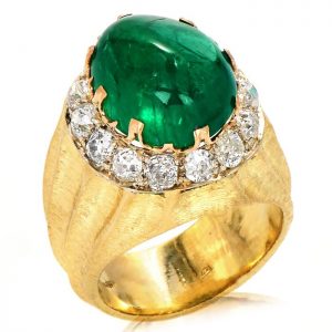 https://www.doverjewelry.com/buccellati-vintage-fine-cabochon-emerald-diamond-18k-gold-cocktail-ring.html