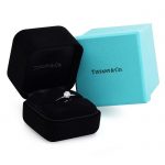 Tiffany & Co. E-VVS2 GIA Round Diamond Platinum Solitaire Engagement Ring