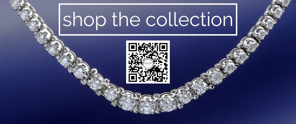 Vintage Diamond Necklace Dover Jewelry Miami Brickell