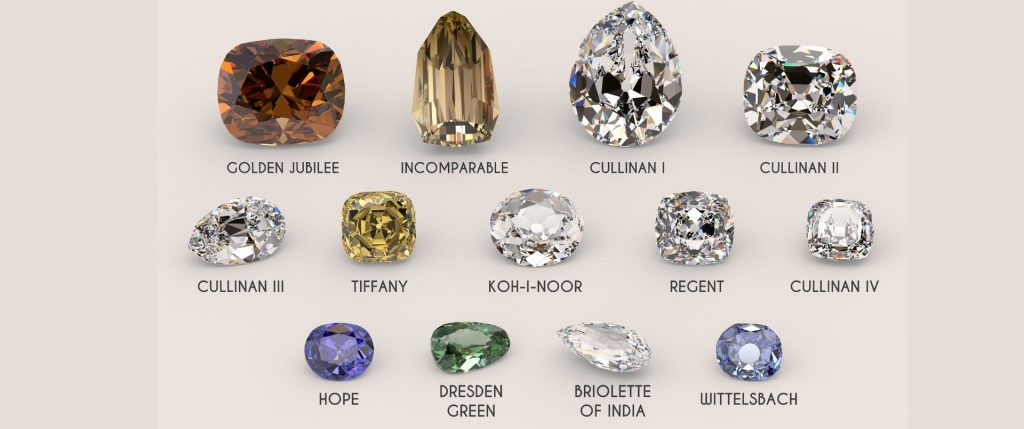 VARIOUS DIAMOND CUTS