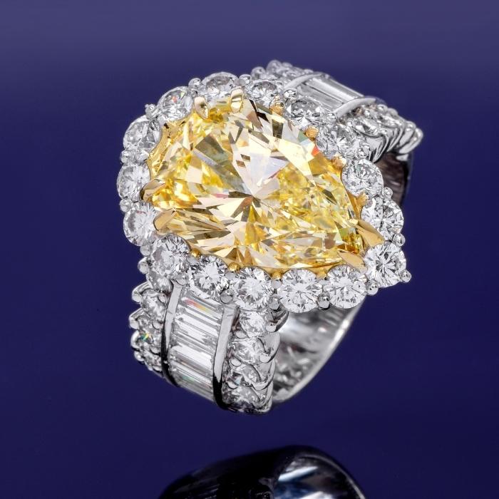 yellow diamond ring