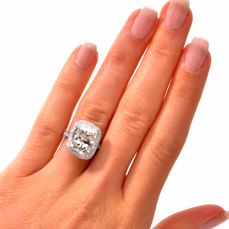 Notes on Cushion Cut Engagement Rings - Dover Jewelry Blog