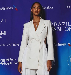Brazilian Fashion Forum’s Ambassador wears Dover Jewelry