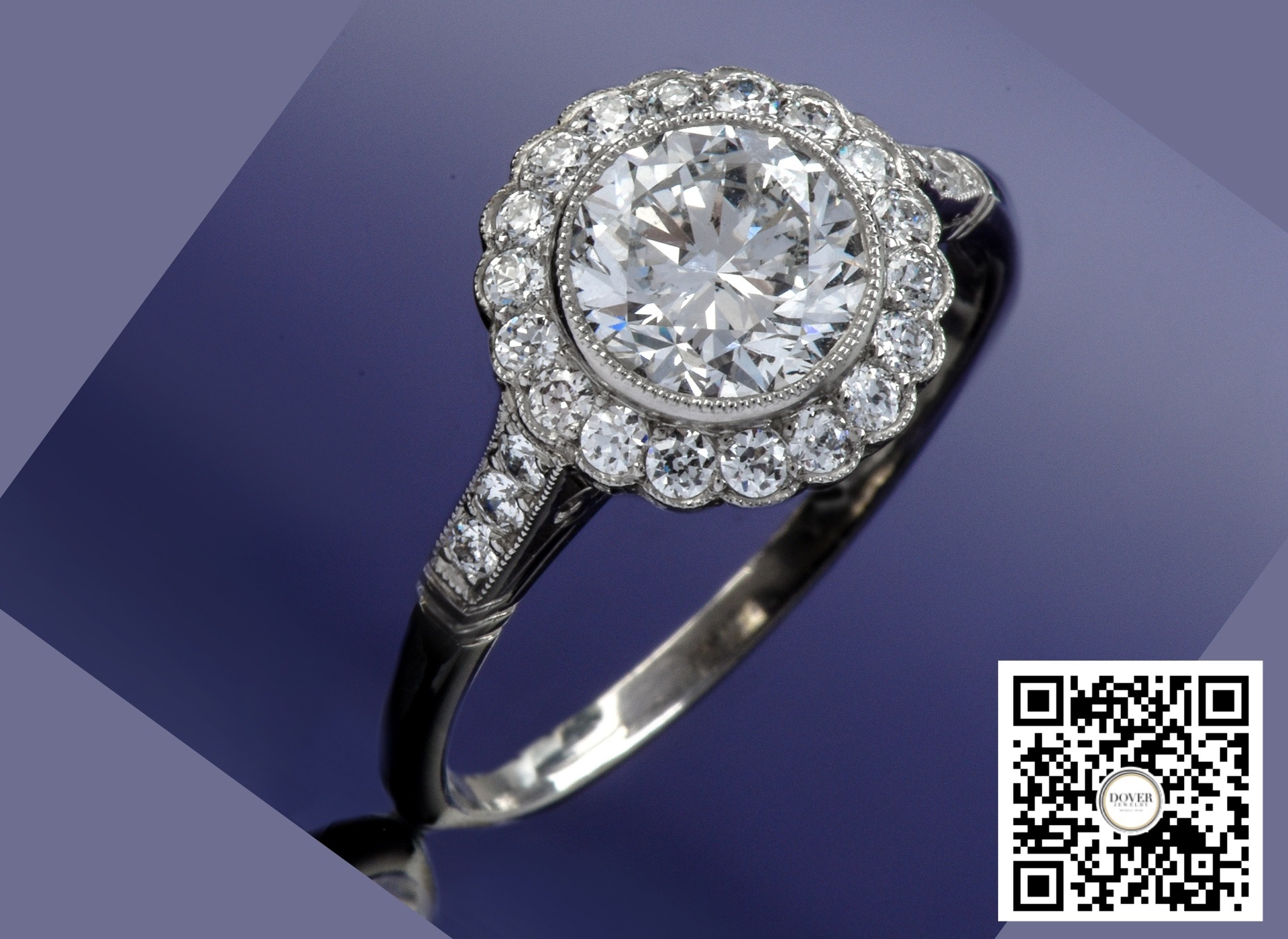 halo diamond ring