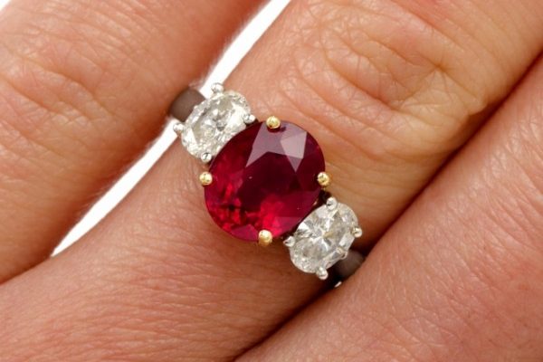 Ruby Engagement Rings