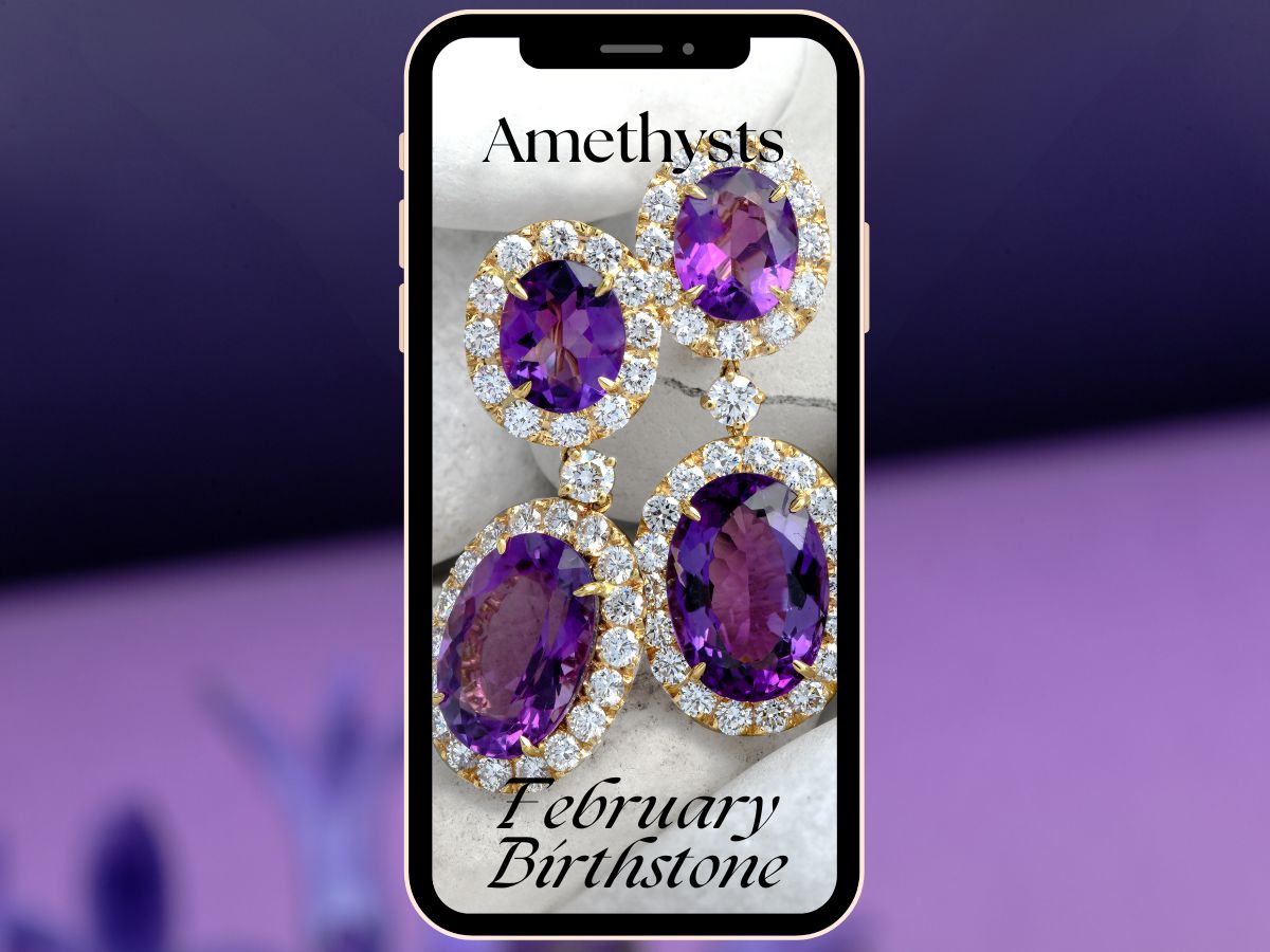 February Birthstone: Amethyst Jewelry l Dover Jewelry Miami