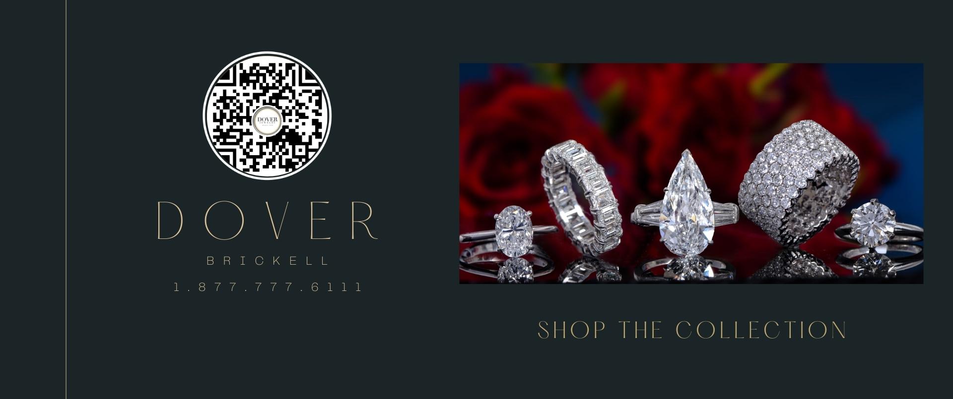 shop diamond engagement rings l Dover Jewelry Brickell