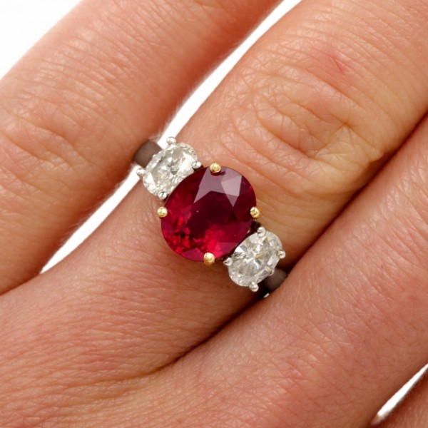 Ruby Engagement Rings