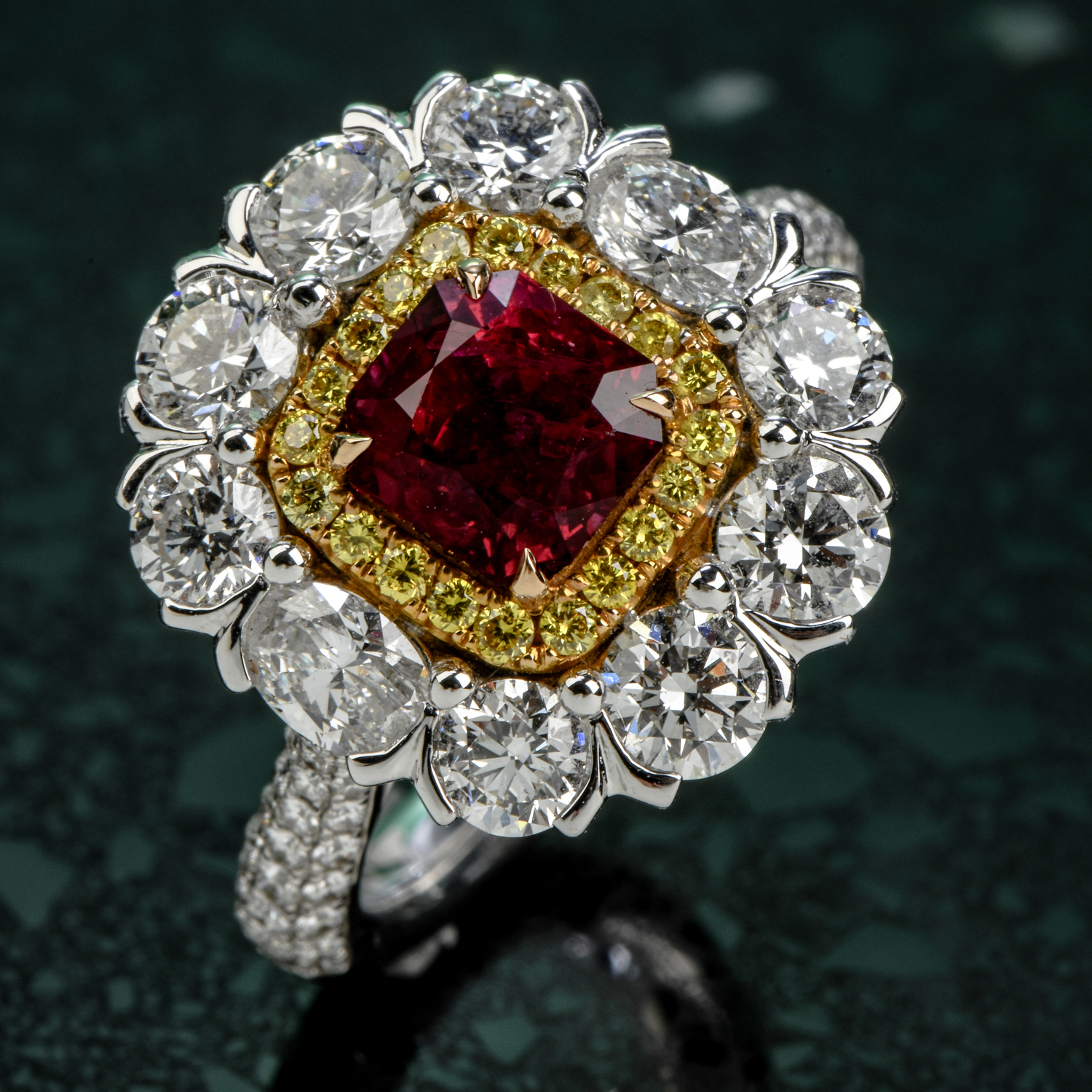 red diamond ring