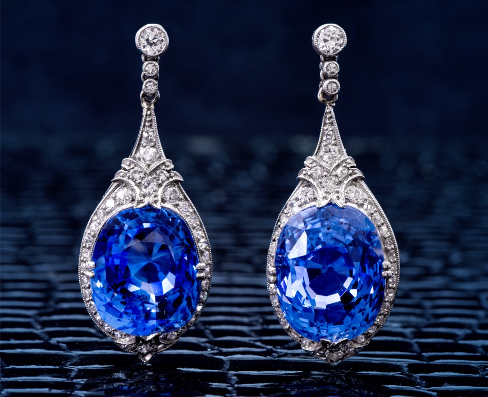 Sapphire Earrings