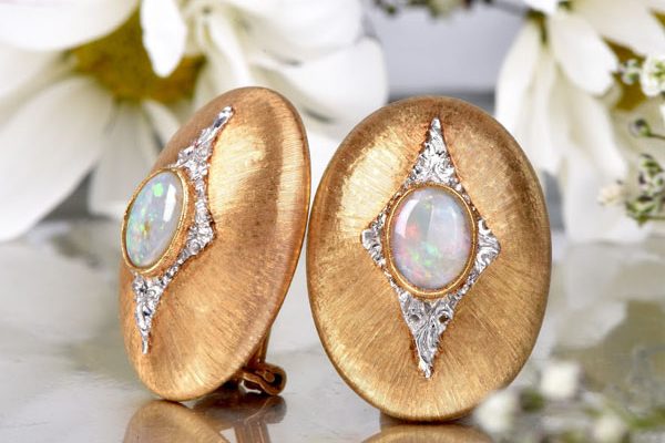 Buccellati Opal Earrings