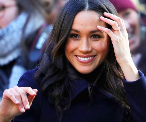 Meghan Markle Three Stone Engagement Ring