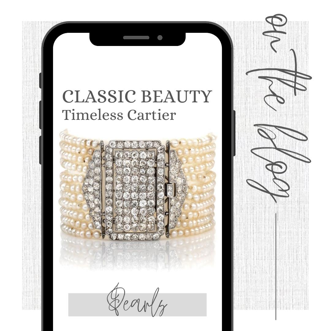 Cartier Pearl Bracelet