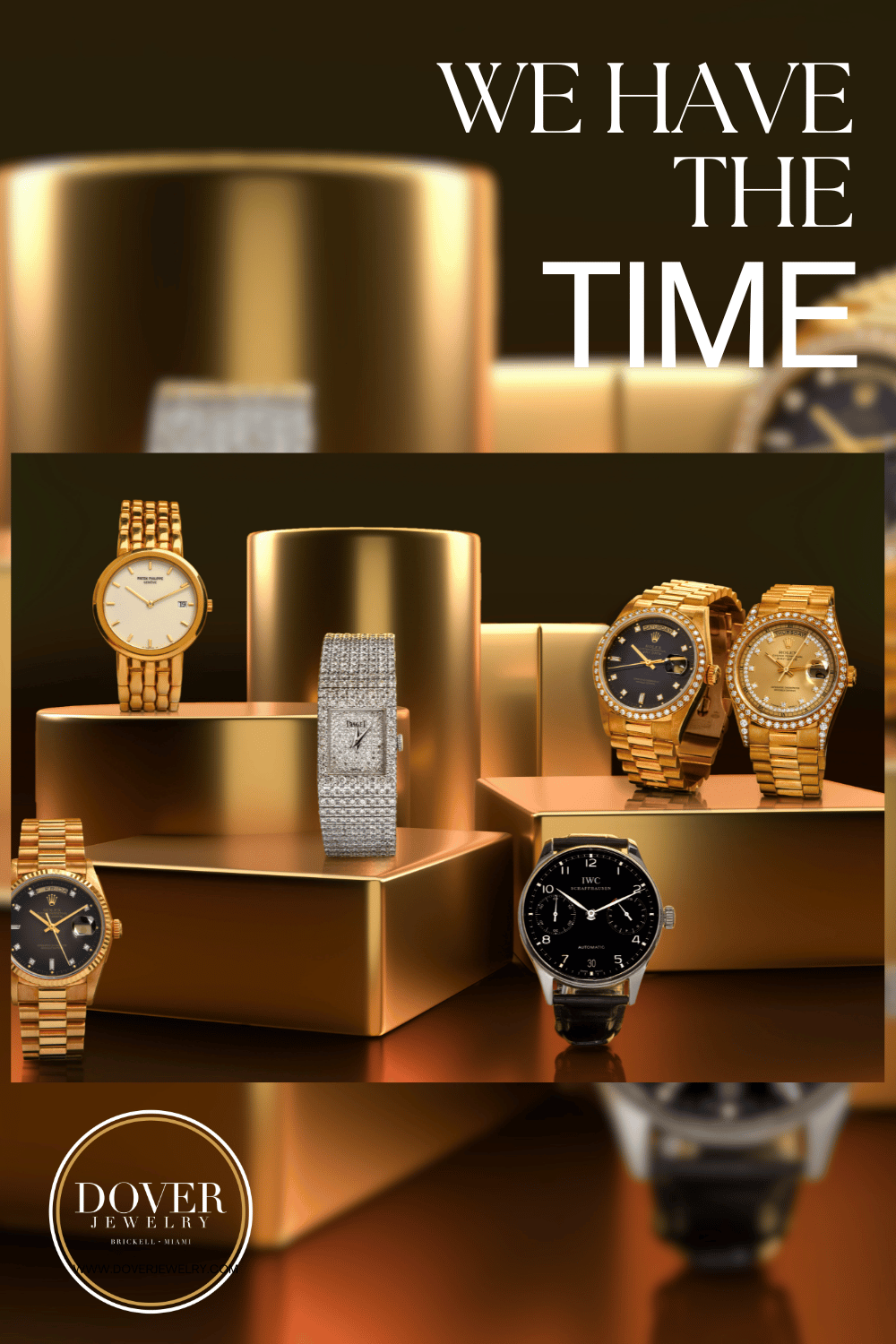 luxury watches and jewelry