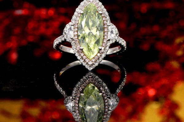 CERTIFIED GREEN FANCY DIAMOND