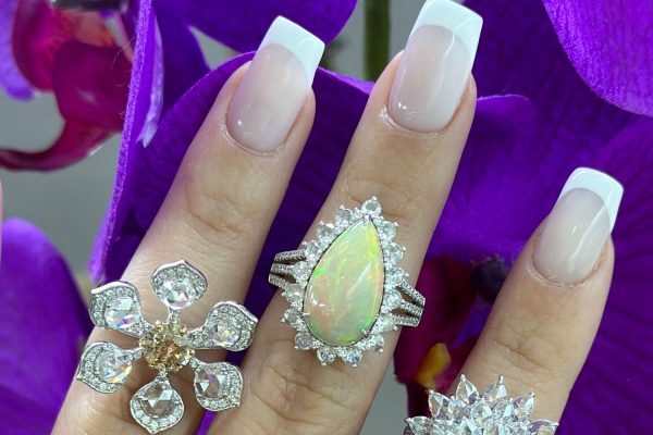 Briolette Cut Diamonds Spring Trend l Dover Jewelry