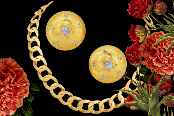Gold estate and vintage jewelry pieces showcasing craftsmanship and timeless elegance