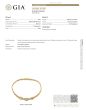 GIA 1980s Diamond No-Heat Sapphire 18k Gold Choker Necklace