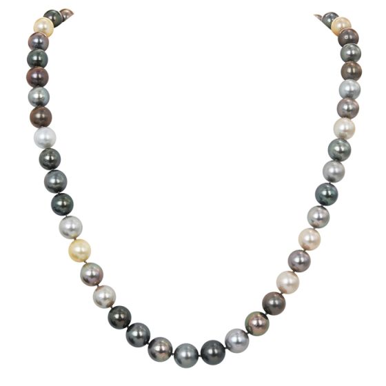 29 Inches 12mm  South sea Pearl 18K Gold Clasp Necklace