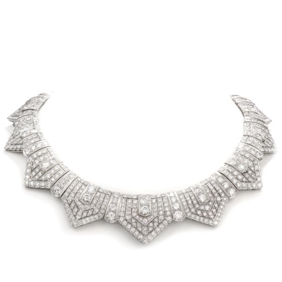 Jewels Befitting the Queen Diamond Choker Necklace