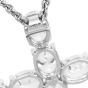 Cartier 7.18cts Platinum Diamond Cross Pendant Necklace 