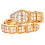 18K Yellow Gold Pave Set 1.75 carat Natural Diamond Ring