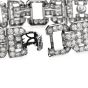 Antique 1930s Diamond Platinum Art Deco Link Bracele