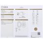GIA Certified Classic 1.01 Oval Cut Diamond White Gold Solitaire Engagement Ring
