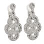 2.32ct Diamond 18K Gold Elegant Dangle Drop Earrings
