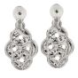 2.32ct Diamond 18K Gold Elegant Dangle Drop Earrings