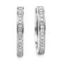 Modern 3.79 Carats Diamond White Gold Day & Night Dangle Earrings