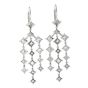 Estate 6.85ct. Asscher-Cut Diamond Gold Dangle Chandelier Drop Earrings