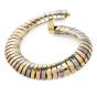 Cartier Tubogas 18K Gold Trinity Flexible Bracelet-Dover Jewelry