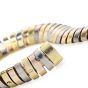 Cartier Tubogas 18K Gold Trinity Flexible Bracelet-Dover Jewelry