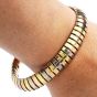 Cartier Tubogas 18K Gold Trinity Flexible Bracelet-Dover Jewelry