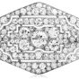 Black, Starr & Frost-Gorham Diamond Platinum Antique Deco Brooch Pin