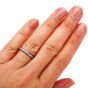 Tiffany & Co. Diamond Platinum 2 mm Wedding Band Ring