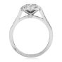 Tiffany & Co. Legacy 1.74ct GIA Cushion Diamond Platinum Halo Engagement Ring