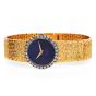 Piaget Van Cleef & Arpels Diamond Lapis Lazuli Dial 18K Gold Vintage Watch