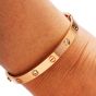 Cartier Love Diamond 18K Rose Gold Bangle Bracelet