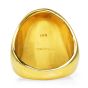 Tiffany Vintage Retro Signet 18K Yellow Gold Wide Men's signet Ring 