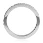 Estate Round Cut Diamond Platinum Eternity Wedding Band Ring