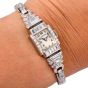 Vintage Hamilton Diamond Platinum Ladies Cocktail Watch