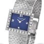 Patek Philippe Diamond Blue Dial  Gold  Ladies Watch