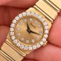 Piaget Ladies Polo Diamond Bezel Gold Watch