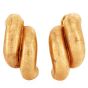 Buccellati Vintage San Marco 18k Yellow Gold Clip-on Earrings